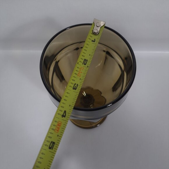 Libbey Gibraltar Duratuff Amber Ice Tea Water Goblet 7" Durable Glassware - Picture 2 of 9